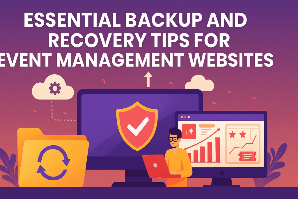 Essential Backup and Recovery Tips for Event Management Websites"