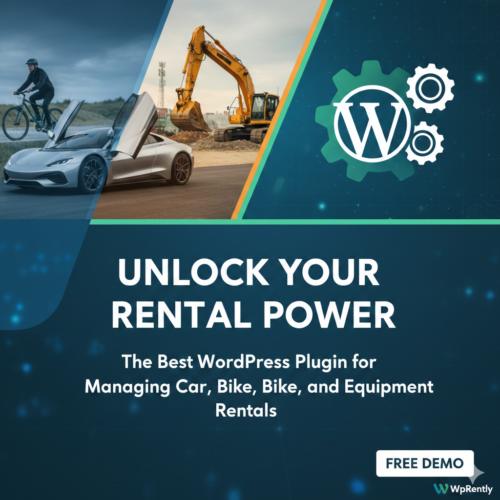 The Best WordPress Plugin for Managing Car, Bike, and Equipment Rentals