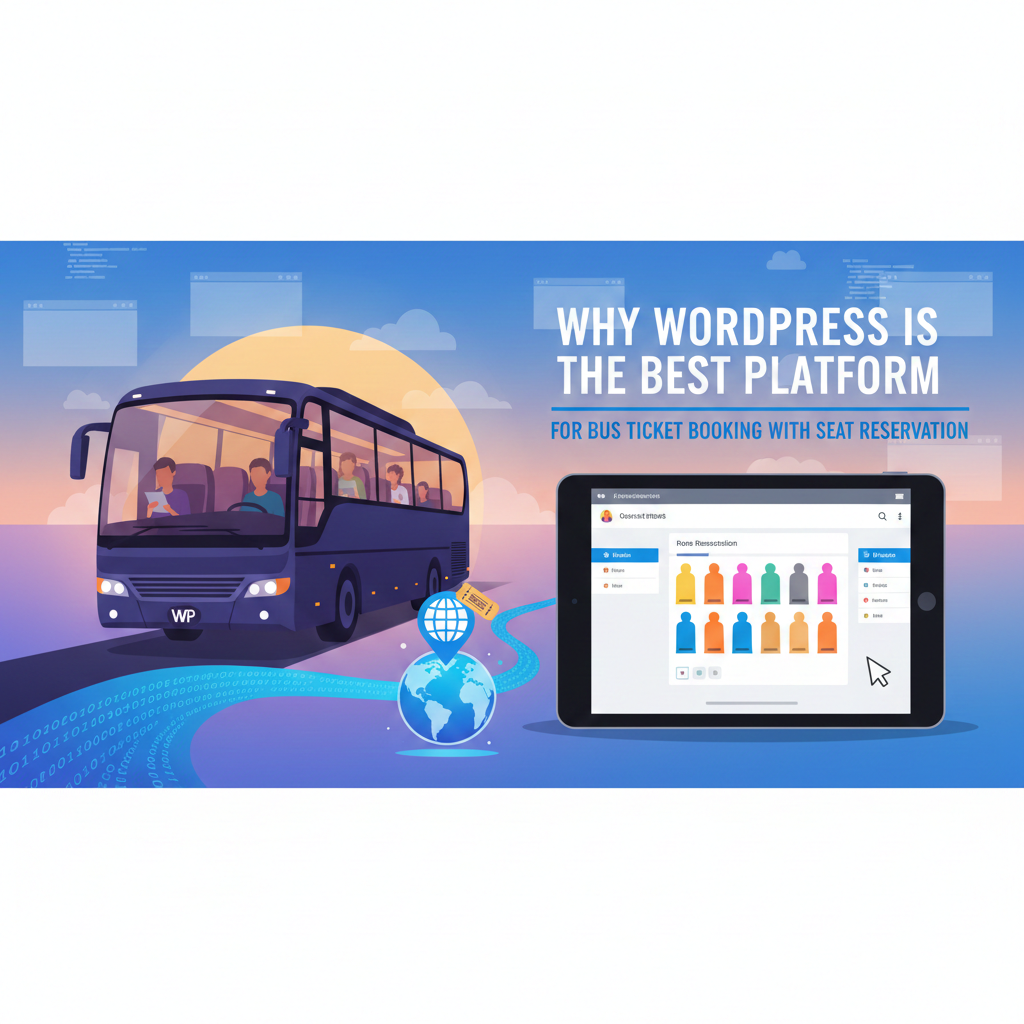 Why WordPress is the Best Platform for Bus Ticket Booking with Seat Reservation