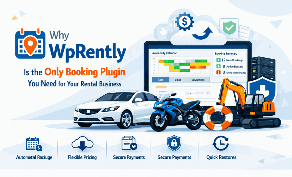 Why WpRently Is the Only Booking Plugin You Need for Your Rental Business