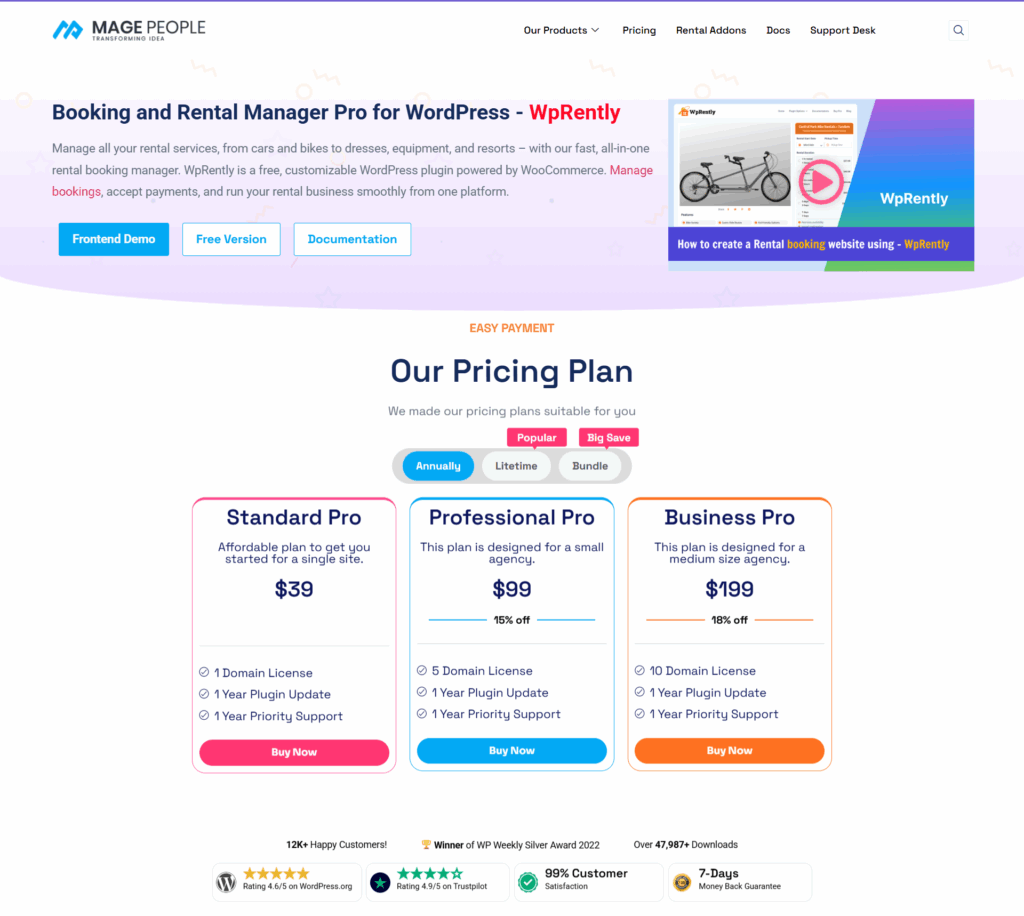 Why WpRently Is the Only Booking Plugin You Need for Your Rental Business 4 Why WpRently Is the Only Booking Plugin You Need for Your Rental Business 1