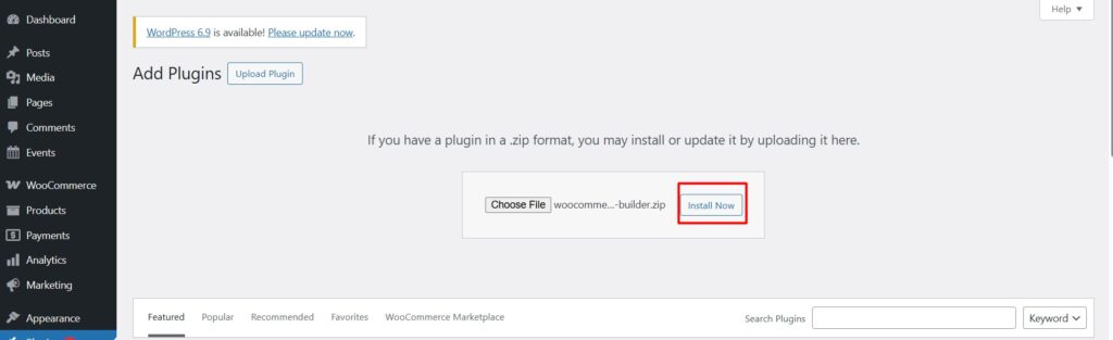 install wpevently pro