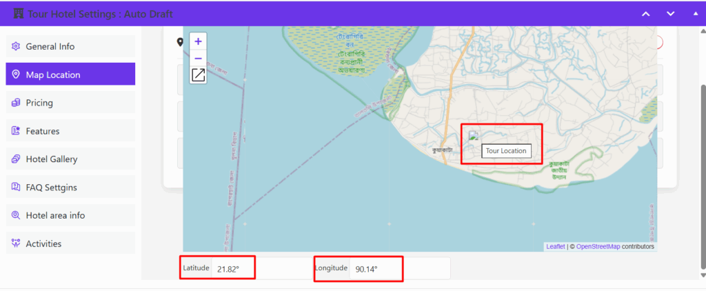 location maps