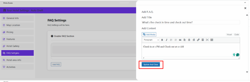 add faq