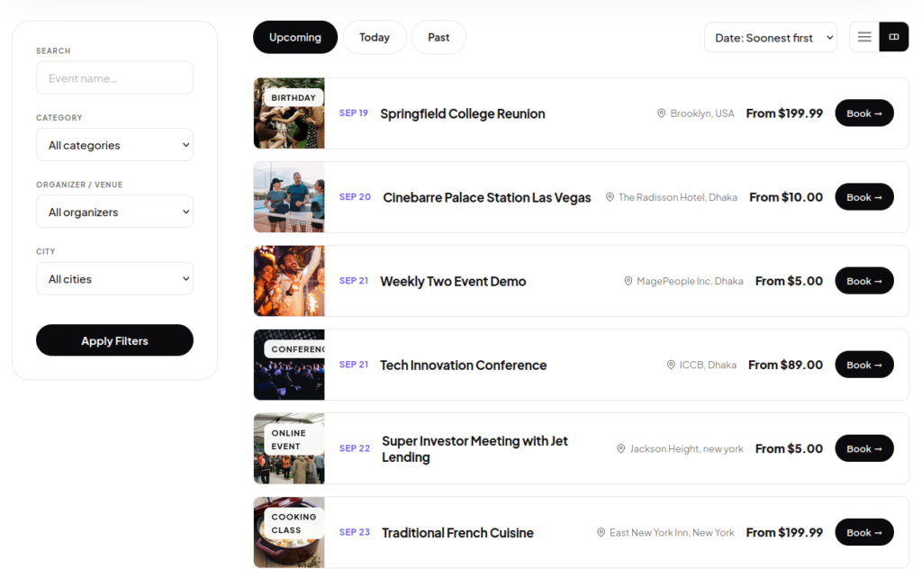 WooCommerce Event Manager Pro for WordPress 26
