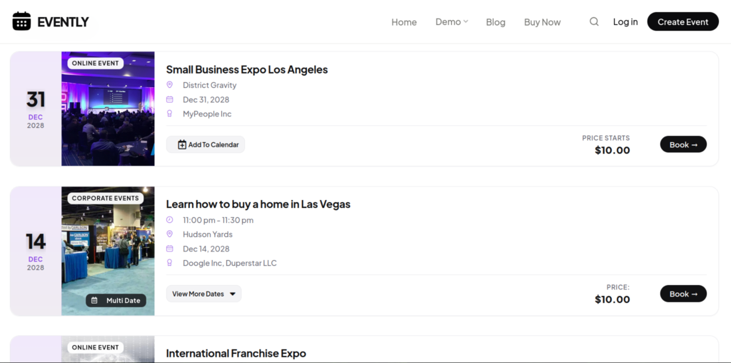 WooCommerce Event Manager Pro for WordPress 17