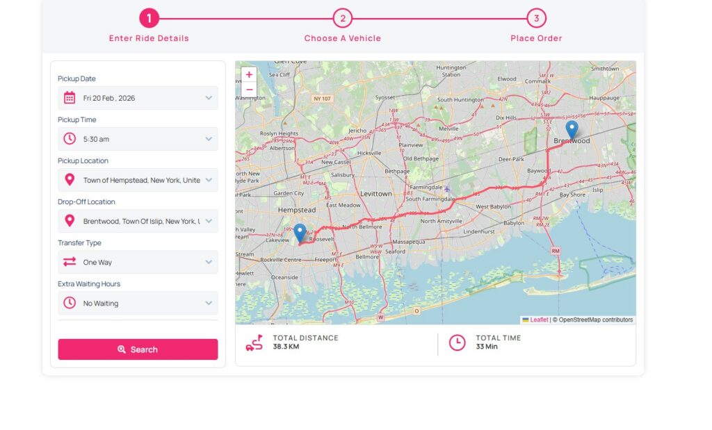 How to use Single Operation Areas and Fixed Zone Pricing in eCab Taxi 22 search both pickup and drop-off inside both operation area