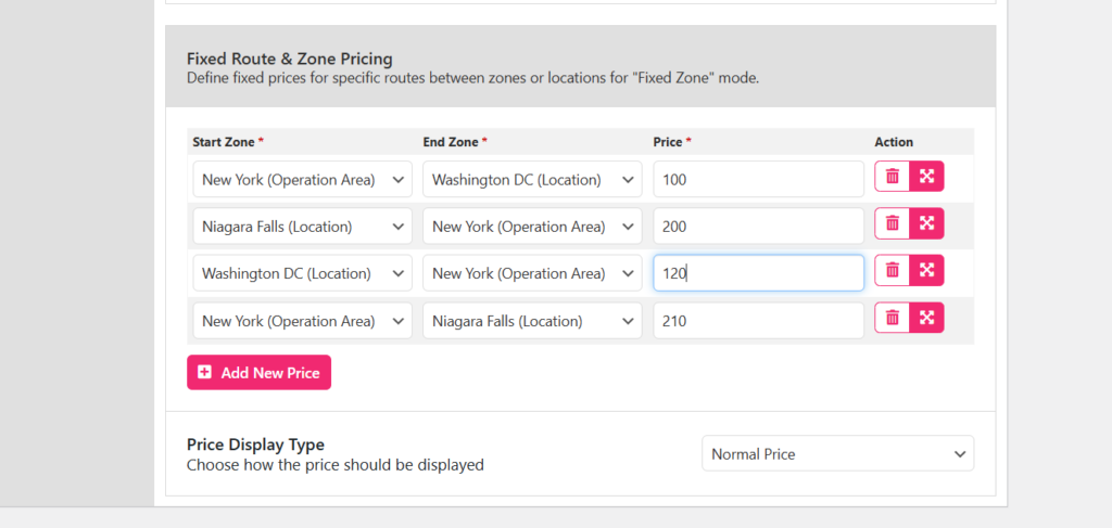 How to use Single Operation Areas and Fixed Zone Pricing in eCab Taxi 10 How to use Single Operation Areas and Fixed Zone Pricing in eCab Taxi 1