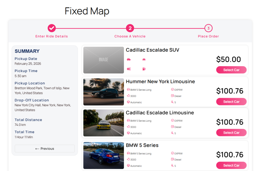 How to use Single Operation Areas and Fixed Zone Pricing in eCab Taxi 26 result for drop off pinpointed location in both in