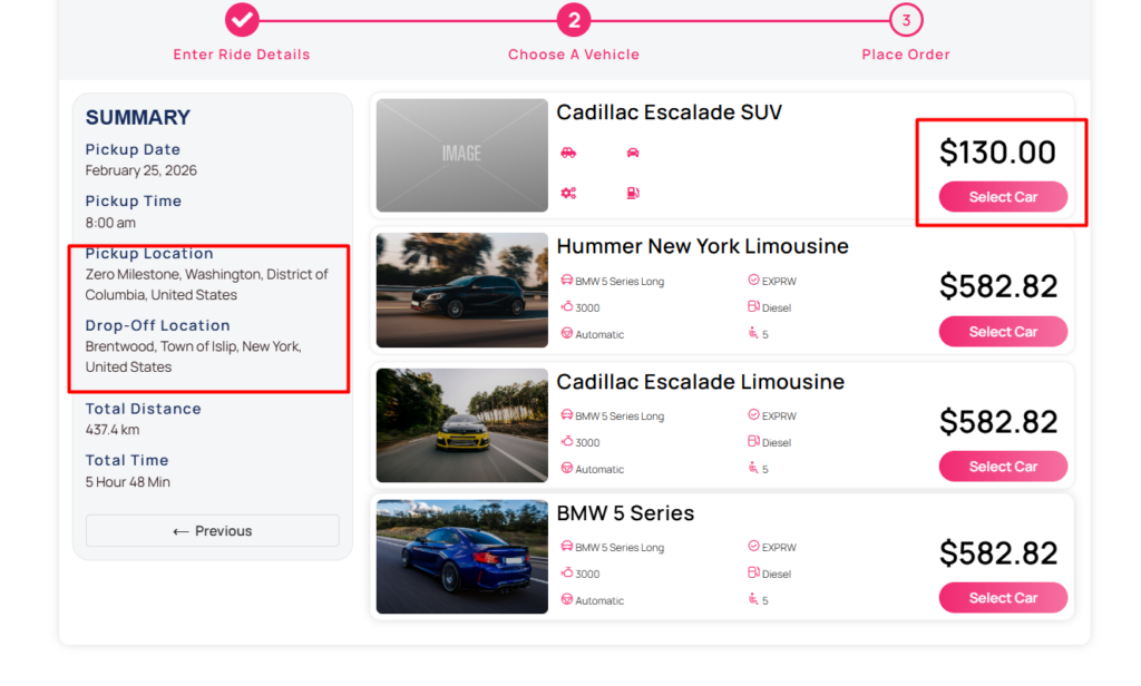 How to use Single Operation Areas and Fixed Zone Pricing in eCab Taxi 36 result geo-matched operation area