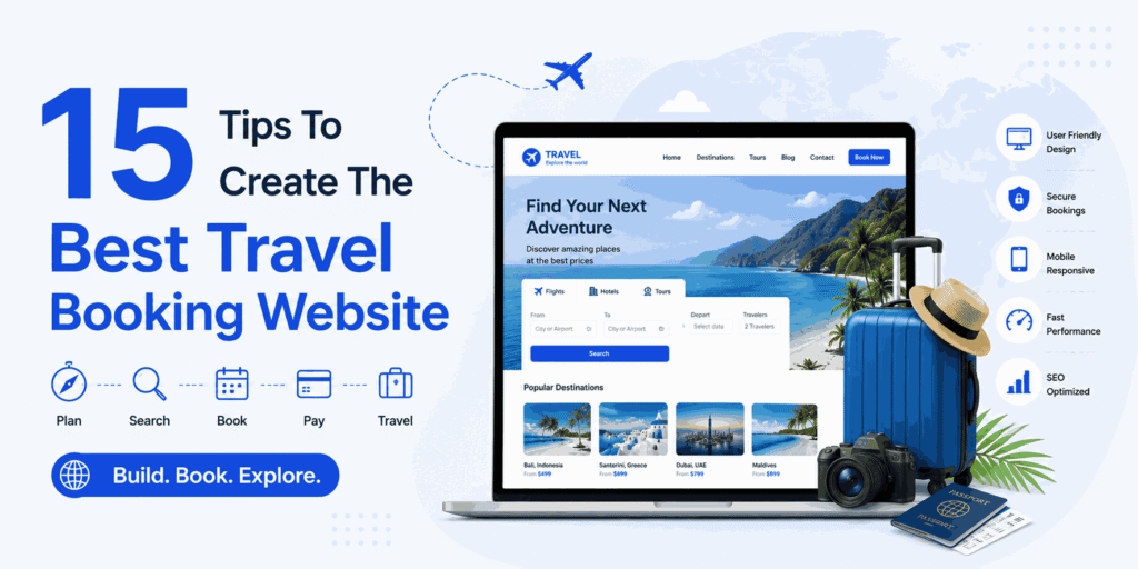 15 Tips To Create The Best Travel Booking Website