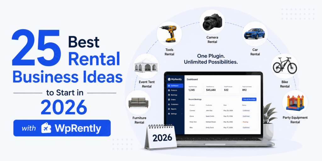 25 Best Rental Business Ideas to Start in 2026 with WpRently