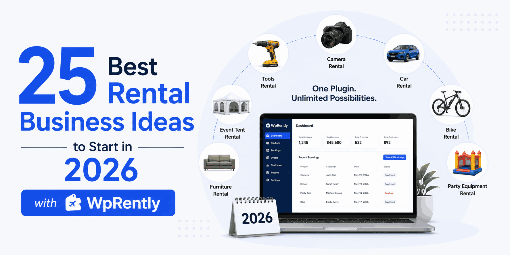 25 Best Rental Business Ideas to Start in 2026 with WpRently