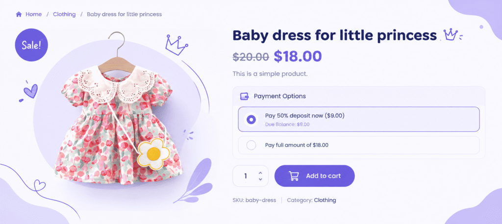 WooCommerce Deposit & Partial Payment - WpDepositly 12
