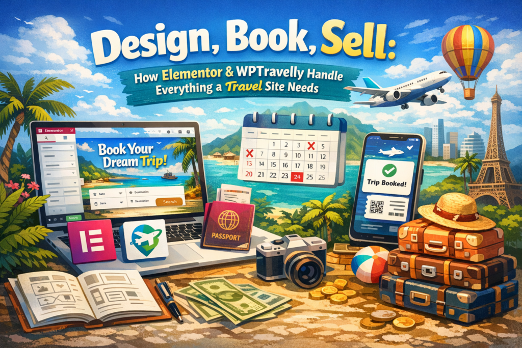 How Elementor and WPTravelly Handle Everything a Travel Site Needs