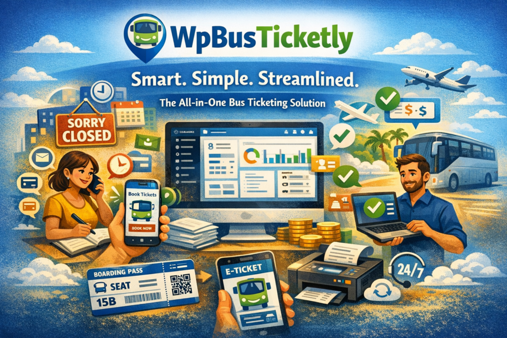 How Small Travel Agencies Can Use WpBusTicketly to Automate Ticket Sales 2 WpBusTicketly