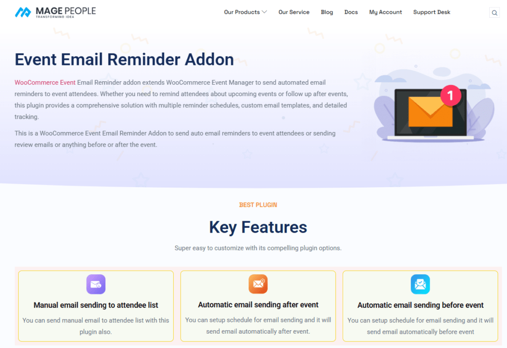 How to Automate Event Confirmation Emails and setup reminder in WordPress 1
