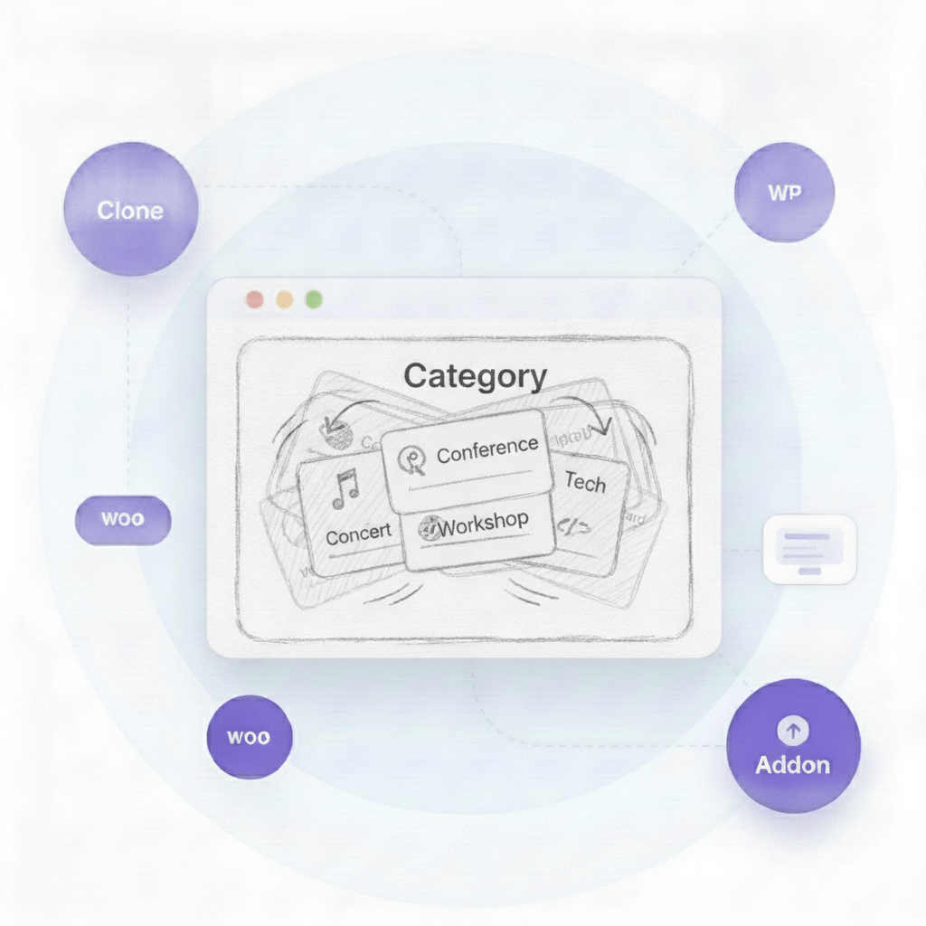 Category Based Ticket Type Addon for Event Manager Plugin 7