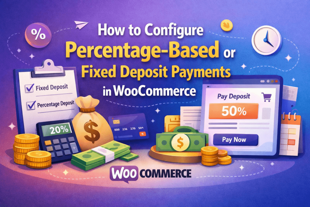 How to Configure Percentage-Based or Fixed Deposit Payments in WooCommerce