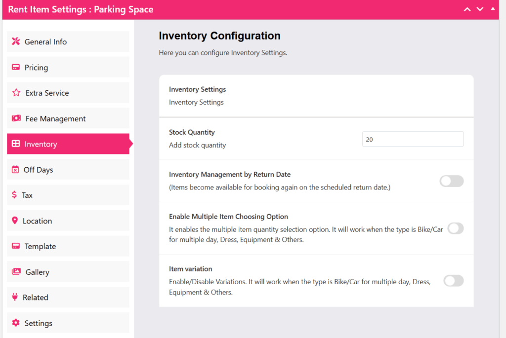 Manage Parking Space Rentals Effortlessly with WpRently Plugin 15