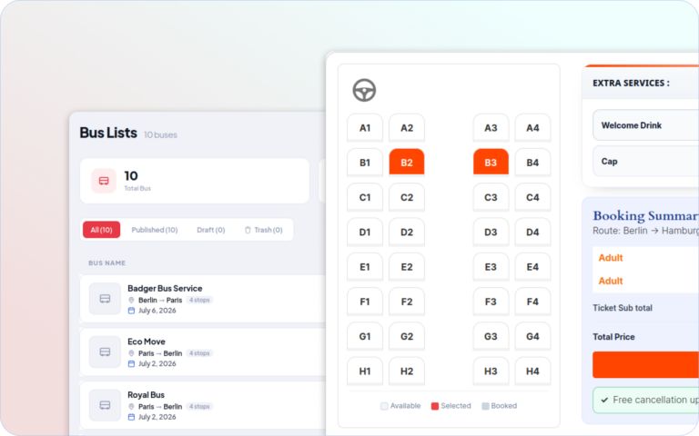 Smart Bus Ticketing and Seat Management — WpBusTicketly