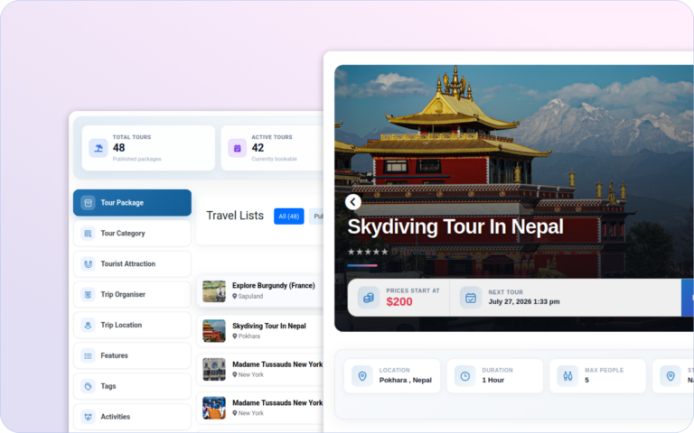 The Perfect Plugin for Travel and Tour Booking — WpTravelly