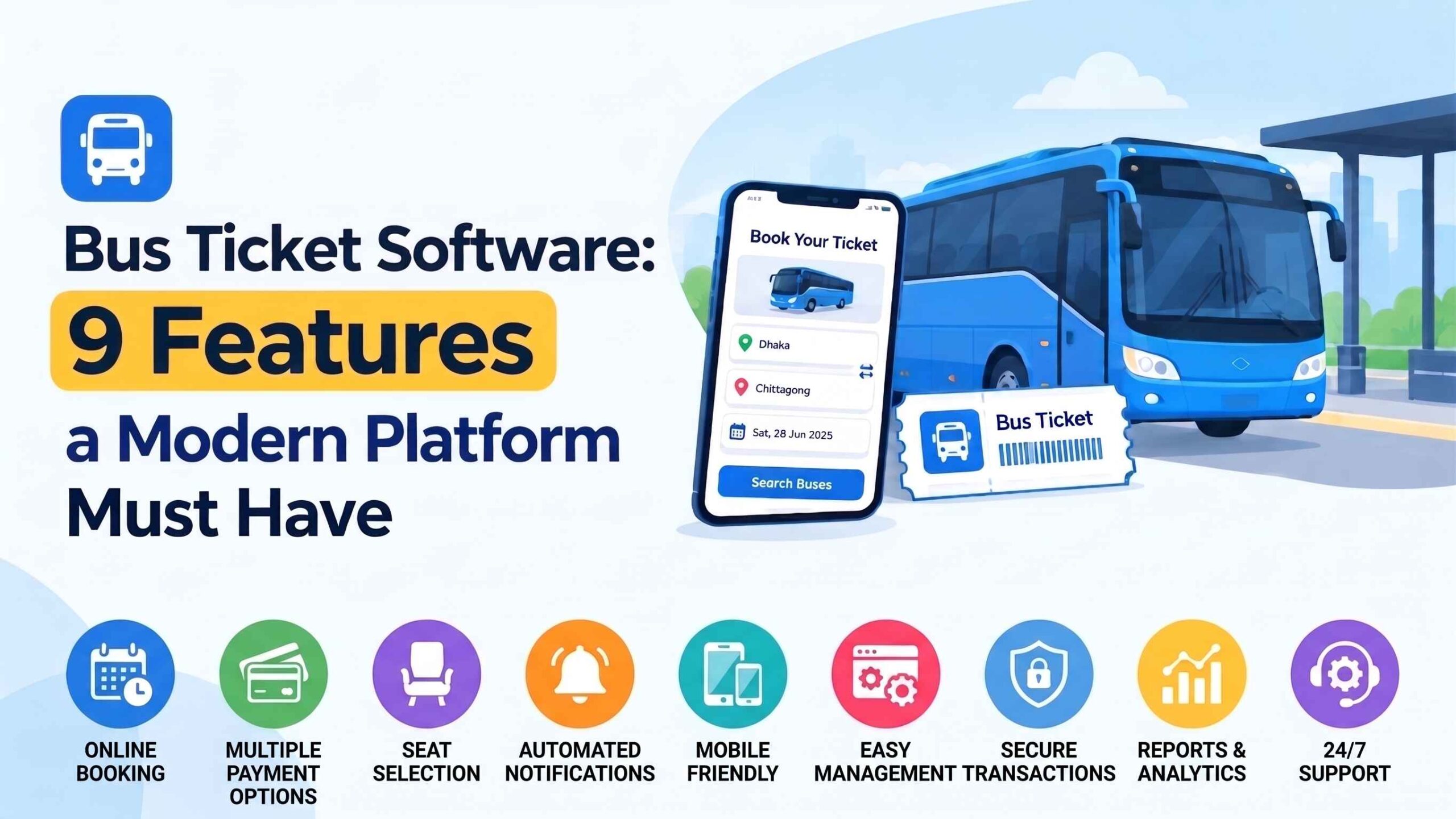 Bus Ticket Software