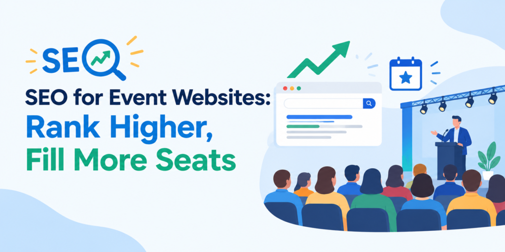 SEO for Event Websites: Rank Higher, Fill More Seats