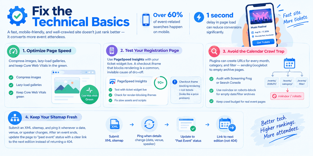 Technical SEO Guide for Event Websites