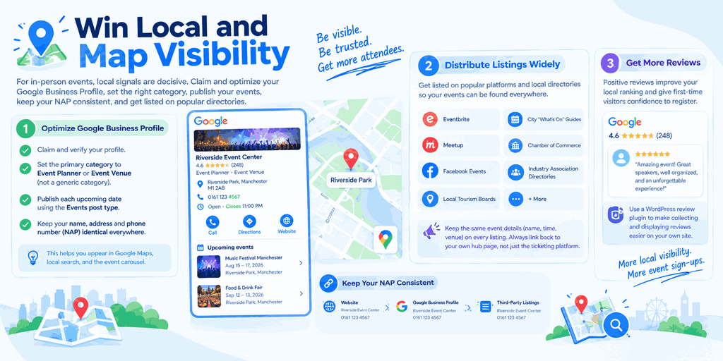 Win Local and Map Visibility