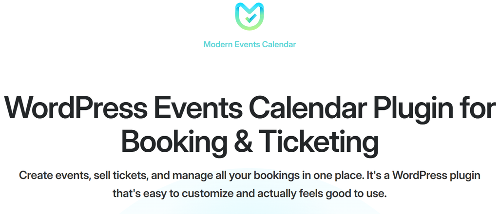 Modern Events Calendar (MEC)