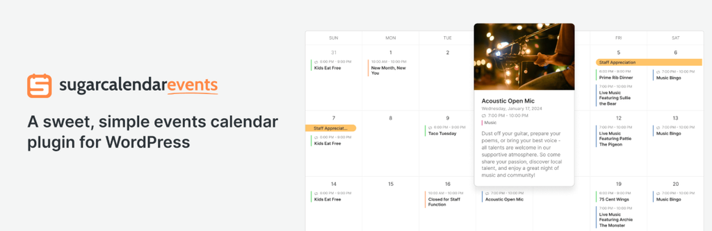 sugar calendar