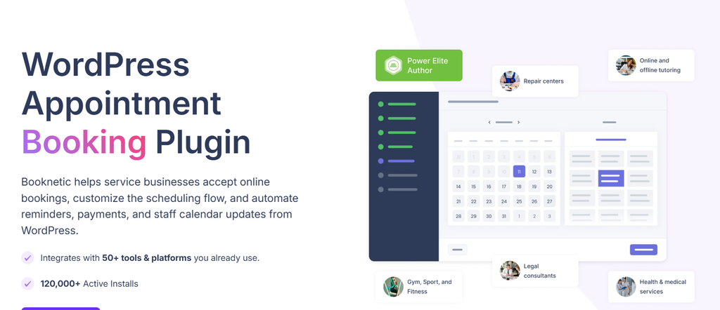 Best WordPress Plugin for Appliance Repair Booking (2026 Guide) 2 Booknetic