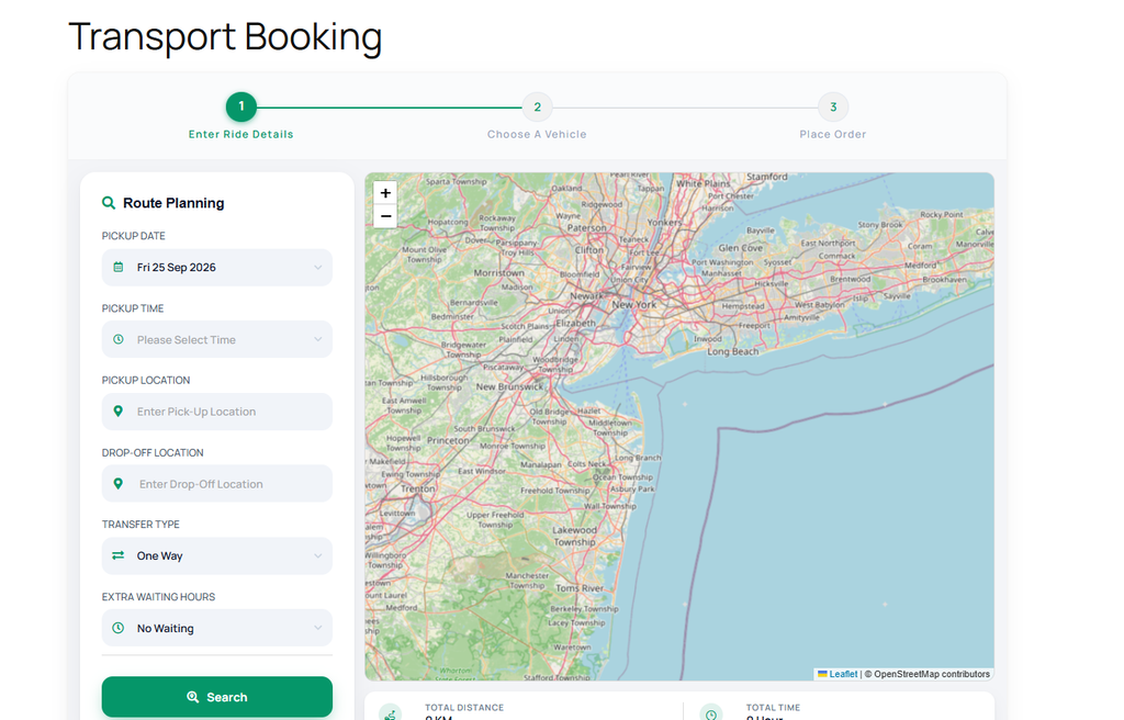 eCab Taxi Setup Checklist: 12 Steps Before You Go Live 10 taxi front end