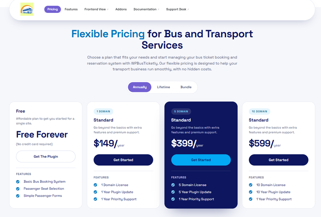 Bus Ticket Booking Software: Free vs Paid Costs Explained 1 price chart