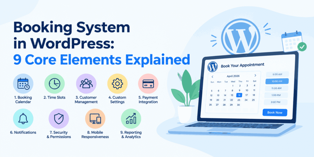 Booking System in WordPress: 9 Core Elements Explained