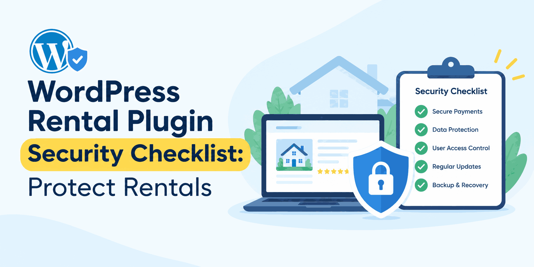 WordPress Rental Plugin Security Checklist