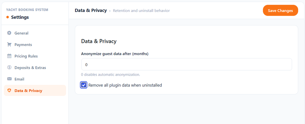 MagePeople Yacht Booking System: How It Helps Yacht Charter Businesses 8 yacht booking data and privacy