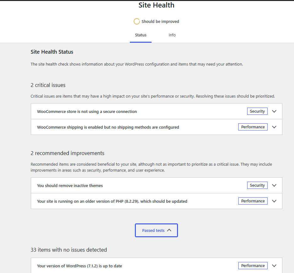 WordPress Rental Plugin Security Checklist: Protect Rentals 2 wordpress health