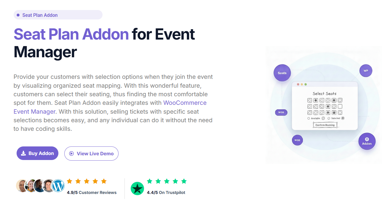 Addon Booking